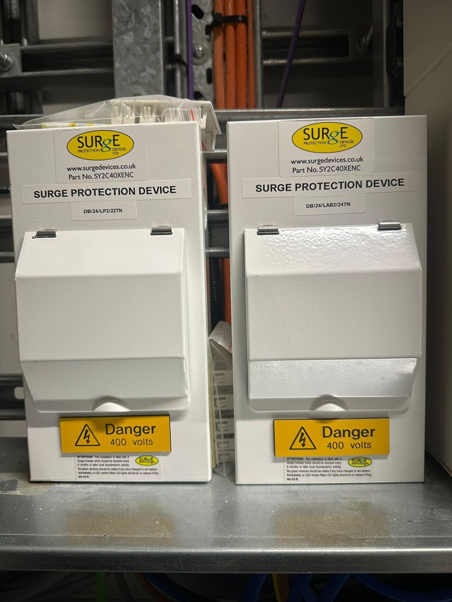 Surge protection device installation