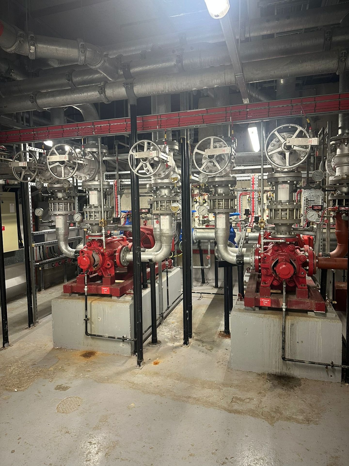 Pump room plant survey