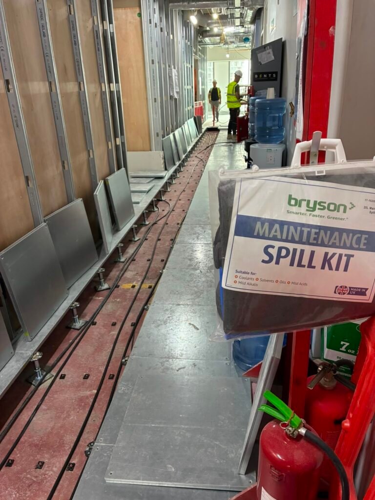 Ist fix installation for commercial office fit out