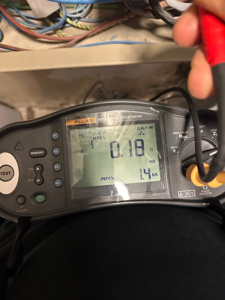 Testing distribution board