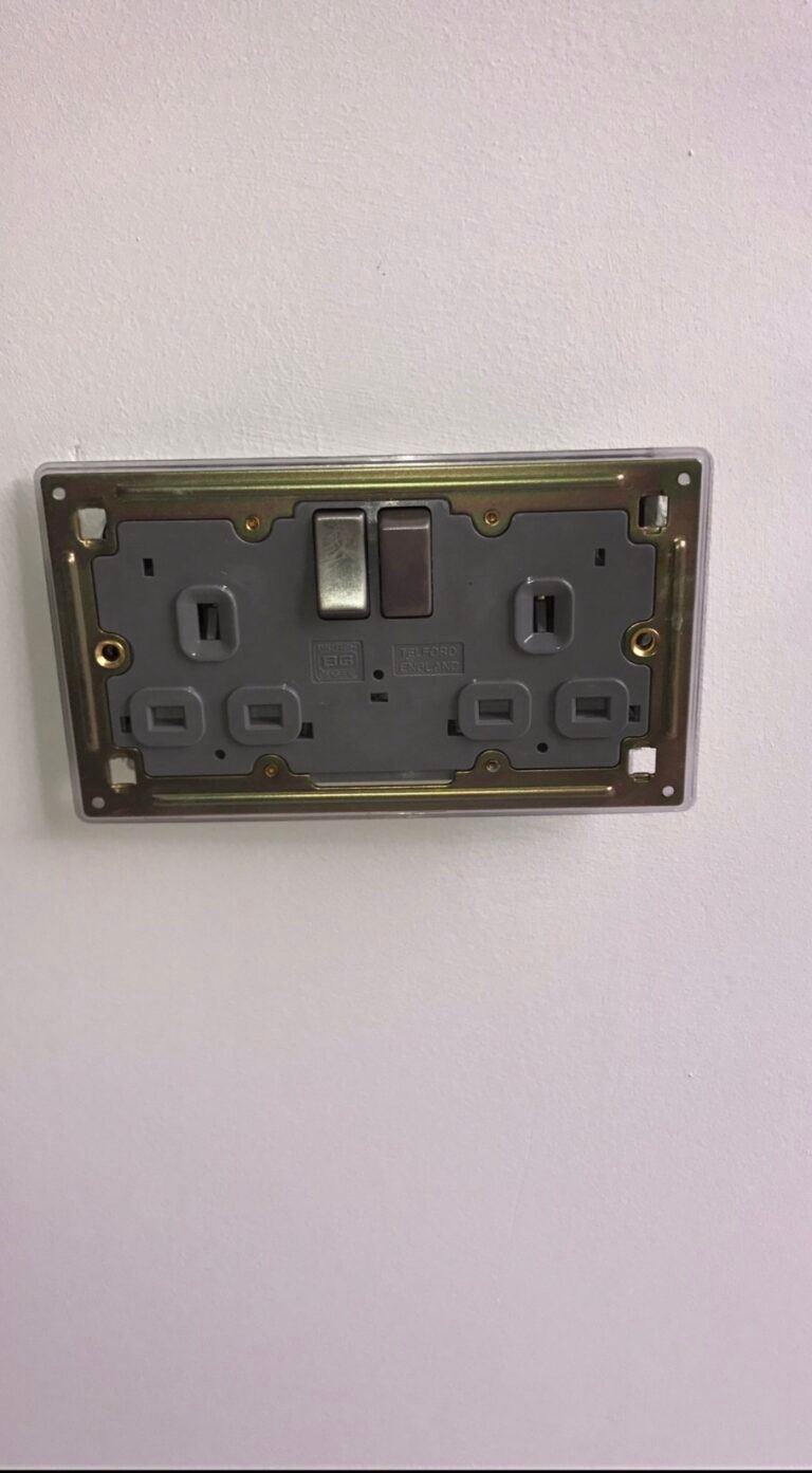 Sockets being second fixed