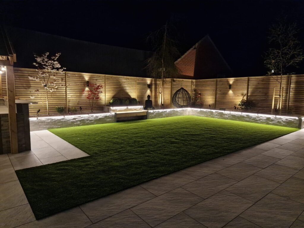 Garden Perimeter Lighting