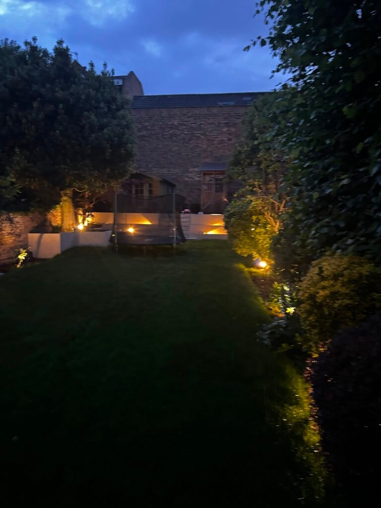 Garden lighting low voltage spike likes installed